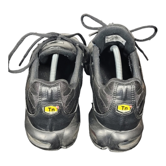 Nike Air Max Plus TN Triple Black Men’s Sz 10.5 Sneakers AJ2029-001 SB7 - Picture 6 of 10